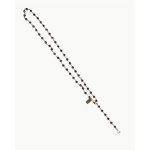 NEW NATIVE GEM women's july birthstone necklace in ruby